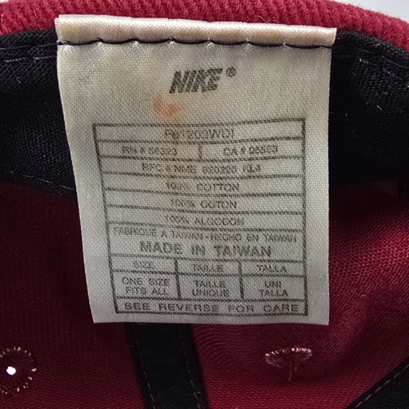 Vintage 90s Texas A&M Aggies Nike Snapback Cap Hat Swoosh Logo Taiwan Gig 'Em OS - Picture 8 of 8